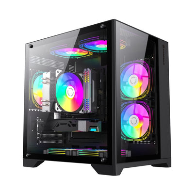 Gamemax PC Case Case Infinity Mini Bk M-atx — image 1