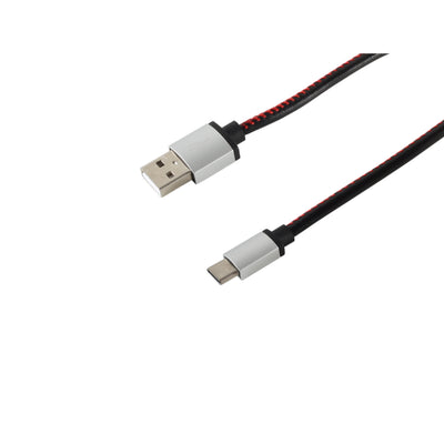 S-conn 14-50099 USB Cable 0,9M USB 2.0 USB a USB C Black Red — image 1