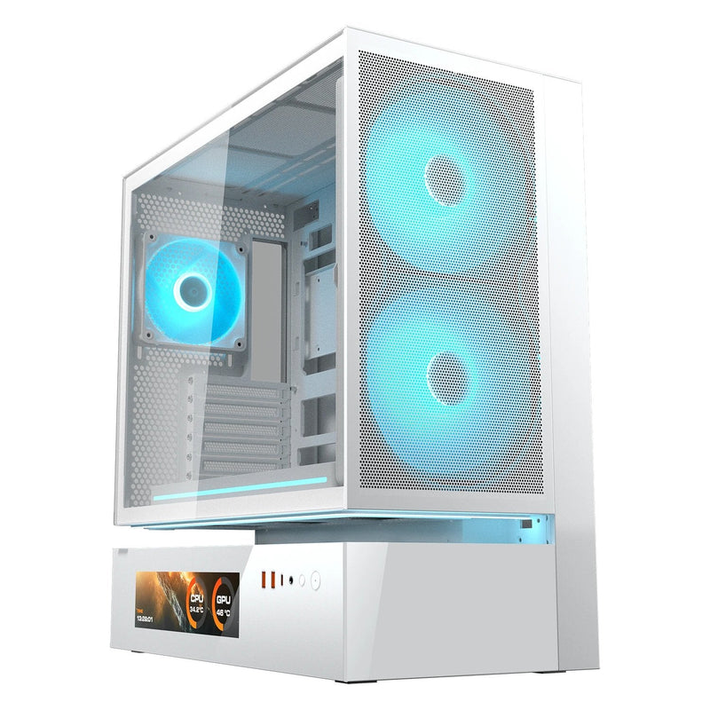Cougar PC Case Semitorre CFV235 Mesh Vision White