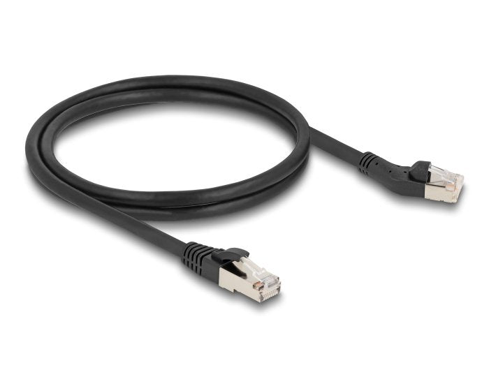 Delock RJ45 Network Cable CAT.8.1 S/FTP Male 45° Nach Links Angular