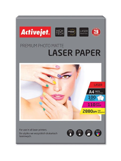 Activejet Paper Matte AP4-110M100L (A4 100 Hojas) — image 1