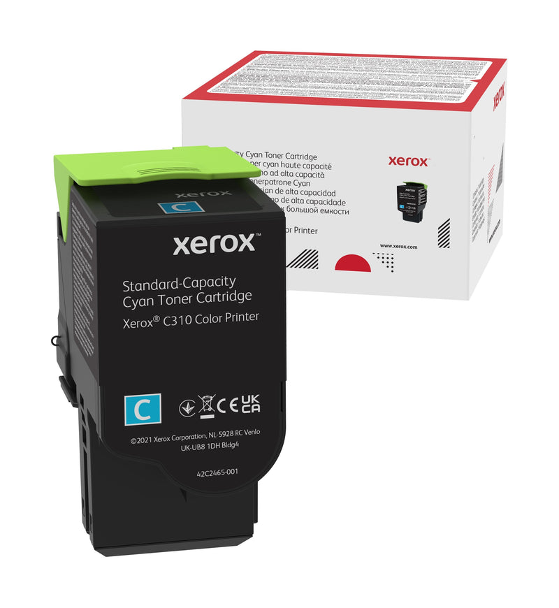 Xerox C310 Toner Cyan Capacity Standard (2000 Paginas) 006R04357