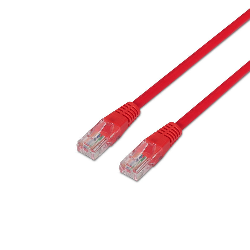 Aisens Network Cable RJ45 CAT.6 UTP AWG24 - 3M - Red