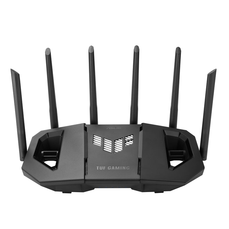 ASUS Router 90IG0A30-MO9C00 Wireless 2.5 Gigabit Ethernet Tribanda (2.4GHZ / 5GHZ / 6GHZ) Black