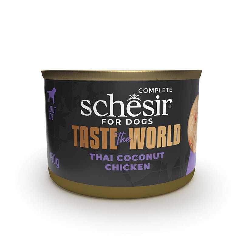 Schesir Taste The World Comida Húmeda Perros With Pollo Tailandés And Coco - 150G