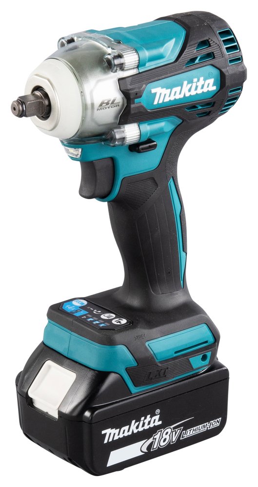 Makita Key Impacto Inalámbrico DTW302Z, 18 Voltios Azul/Negro Sin Batería Ni Cargador DTW302Z