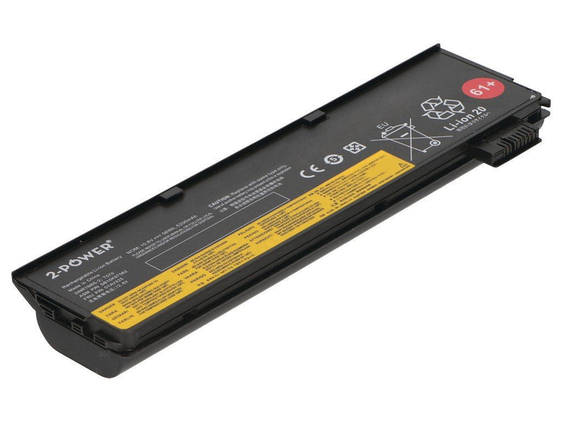 2-POWER Battery 10.8V 5200MAH Lenovo Thinkpad T470 CBI3645A
