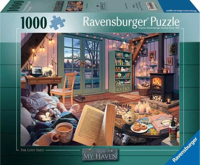 Ravensburger Puzzle My Haven Gemütlicher Gartenschuppen (1000 Teile) 12000050 — image 1