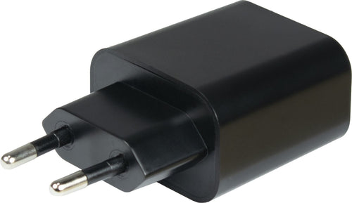 Inter-tech Pd-charger USB C, PSU PD-2120, Pd + Qc 20W Black — image 1