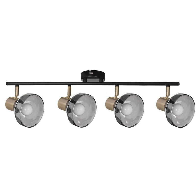 Activejet Lisa Lamp Wall Ceiling Double Black And Dorada E14 Lamp Wall Sala Estar