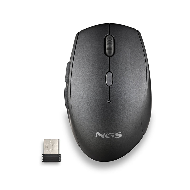 Ngs Wireless Mouse Bee Black Up To 1600 DPI