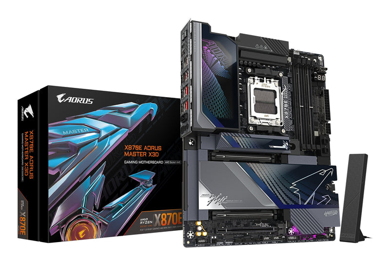 Gigabyte X870E Aorus Mamer X3D X870,AM5,ATX, DDR5