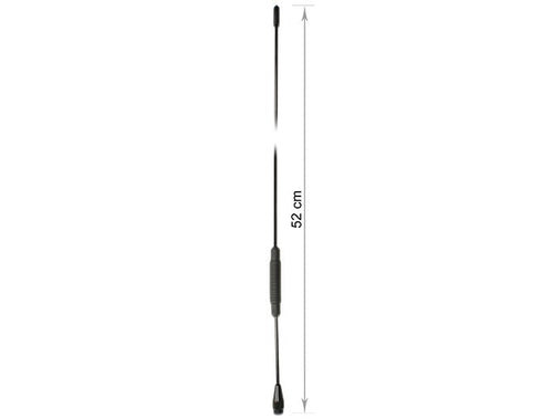 Delock Tetra Bos Antenna 380 - 410MHZ M6 Rosca Indoor 2,5 dBi 51,8CM Omnidirektional Starr Assembly Atornillad — image 1