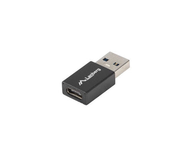 Lanberg Adapter USB 3.1A USB Type-c M/H Black AD-UC-UA-01 — image 1