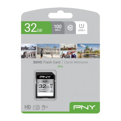 Pny Card Elite - Flash-speicherkarte - 32GB - Uhs-i U1 CLASS10 — image 1