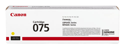 Canon Toner Yellow 075 And 6362C002 1300 Copias — image 1