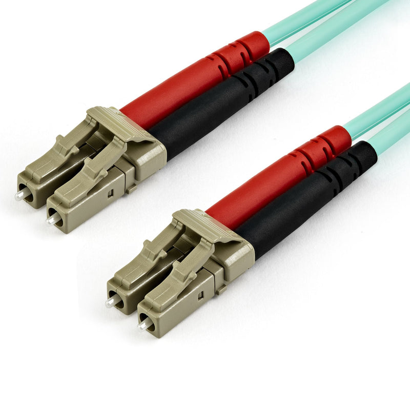 StarTech.com Cable 7M Fibre Optic Multimode Dúplex 50/125 Lc a Lc 10GB - Aqua - OM3 - Lszh - Lommf
