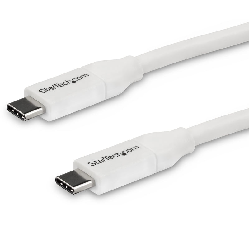 StarTech Cable 4M USB-C Pd 5A White Certified