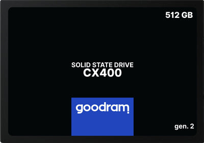 Goodram Drive SSD 512GB 2,5 (6,3CM) SATA III CX400 GEN.2 Intern Retail — image 1