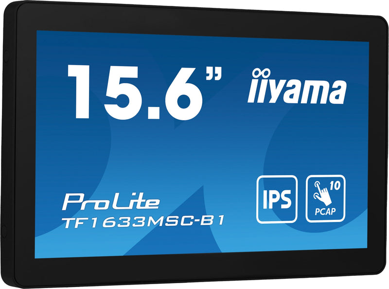 Iiyama TFT TF1633MSC 39.5CM IPS 15.6'' 1920X1080 DP HDMI USB Touch