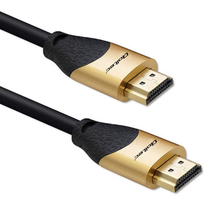 Qoltec Cable 50354 HDMI V2.1 Ultra High Speed 8K 60HZ 30AWG Gold 1M — image 1