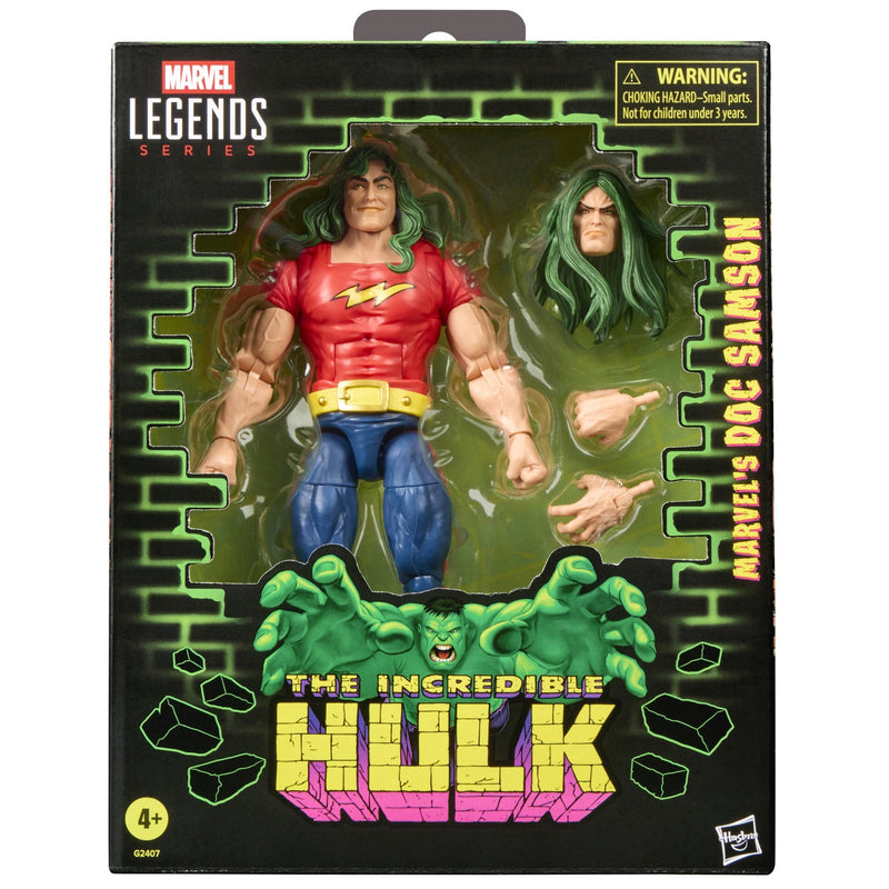 Hasbro Figure Marvel Legends Series The Incredible Hulk Marvel's Doc Samson