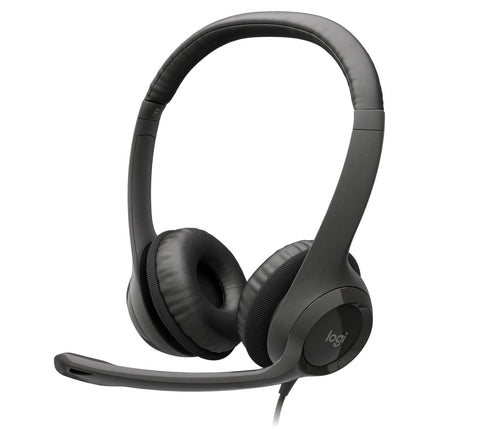 Logitech Headphone With Micro H390 USB Black 981-000406 — image 1