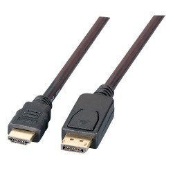 Cable Efb DisplayPort/HDMI Fullhd Aa St-st, 3M, Black — image 1