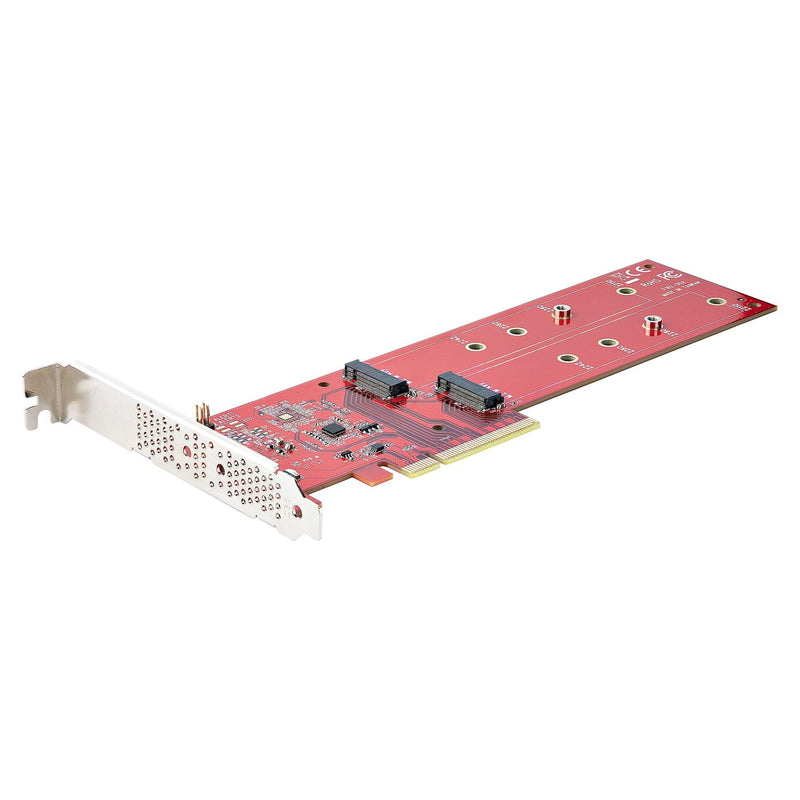 StarTech Card .com PCIE Adaptadora 2 Ssds M.2 Pci Express X8 Or X16 a NVMe Double Or Ssds M.2 Ahci Pci Express