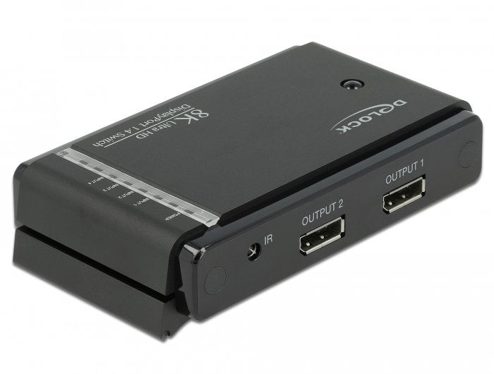 Delock Switch DisplayPort 1.4 2 X 2 Entradas DisplayPort a 1 X 2 Salidas DisplayPort 8K