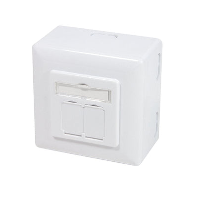 Logilink NP0039 Roseta CAT.6 2x RJ45 White — image 1