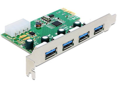 Delock 89363 Card Pci Express - 4 X USB 3.0 — image 1