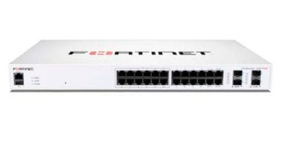 Fortinet Fortiswitch 124F-FPOE L2 Managed PoE Switch 24GE + 4SFP + 24PORTS PoE