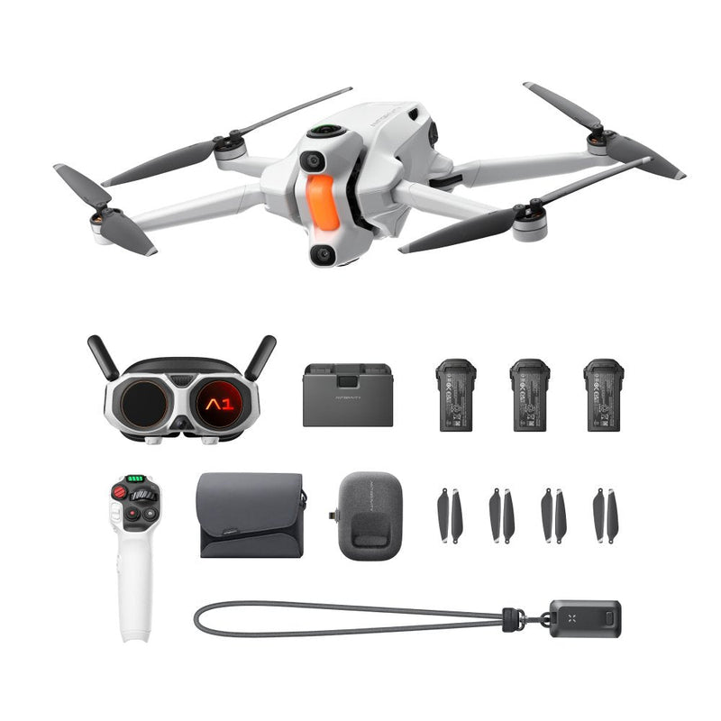 INSTA360 Dron Antigravity A1 Kit Explorer White Drone 8K 360