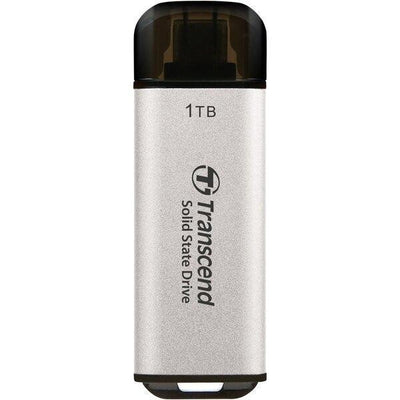 Transcend ESD300S 1TB External SSD USB 10Gbps Type-c Silver — image 1
