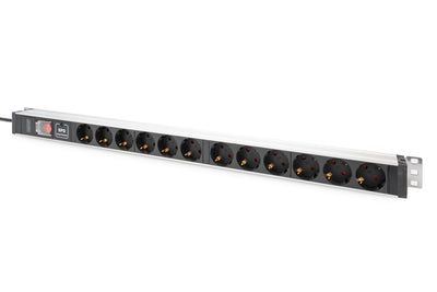 Digitus Power Strip Pdu 1HE 12X Schuko 16A 230V/16A Black — image 1