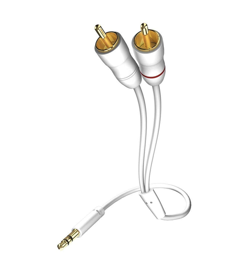 5X In-akustik Star Audio Cable 3,5MM Jack Plug - Cinch 1,5M
