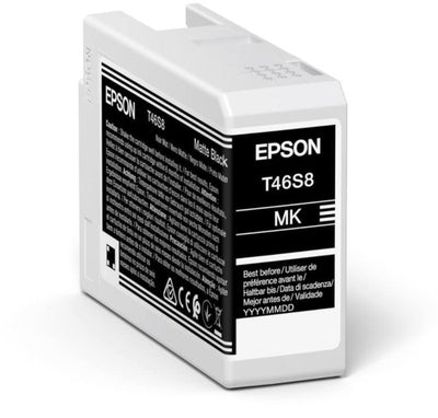 Epson Singlepack Matte Black T46S8 Ultrachrome Pro 10 Ink 25ML SC-P700 — image 1