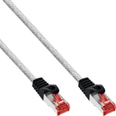 Inline Network Cable S/FTP Pimf CAT.6 250MHZ Pvc Cobre Transparent 30M — image 1