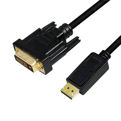 Logilink CV0133 Adapter Cable Vídeo 5M DisplayPort DVI Black — image 1