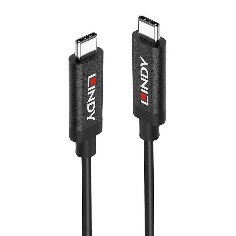 Lindy 43308 USB Cable 5M USB 3.2 Gen 2 [3.1 Gen 2] USB C Black