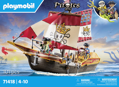 Playmobil Piraci 71418 Statek Piracki — image 1