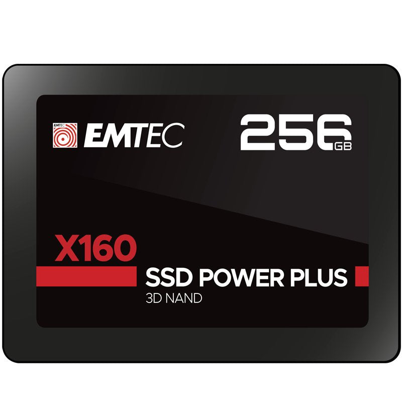 Emtec Drive SSD 256GB 3D Nand 2,5 Intern Bulk