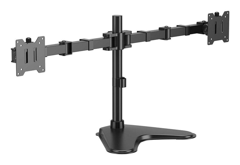 Aisens Desk Mount With Peana Eco Rotating And Tilt Monitor/TV 20KG (3 Pivots 2 Arms 17-35, Black