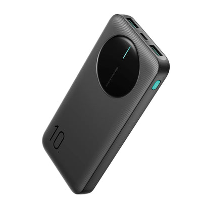 Joyroom Powerbank JR-PBF12 10000MAH 2.4A With 2 Ports USB-A And 1 USB-C – Black — image 1