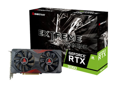 Biostar VGA GeForce RTX3060 12GB GDDR6 3DP 1.4A HDMI 192BITS Cuda 2584 — image 1