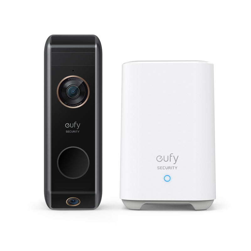 Eufy Doorbell With Video Anker 2K With Homebase - Power Battery Black