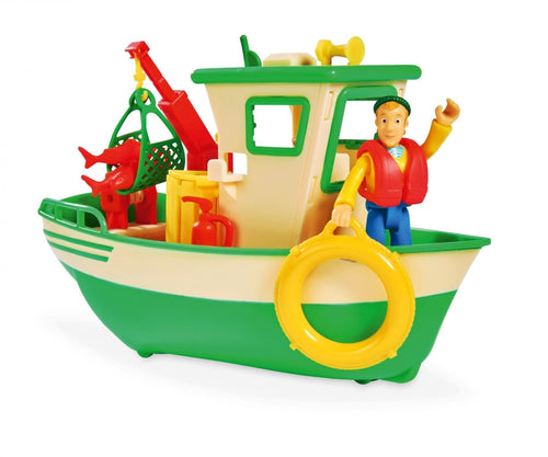 Simba Barco Pesquero Sam Charlie Bombero With Figure Vehículo Toy 109252574 — image 1