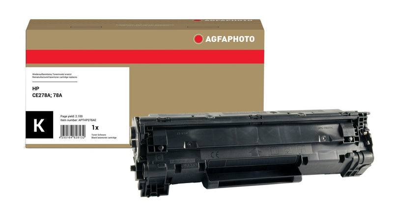 Agfa Photo Toner Compatible HP CE278A 78A Black APTHP278AE 2100 Copias Agfa Photo 78A (CE278A)