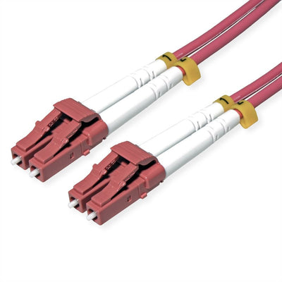 Roline Lwl-cable 50 125M OM4, Lc Lc, Stahlarmiert, Lsoh, Violett, 1M — image 1